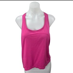 Lululemon women’s Hot Pink Scoop Neck Tank Top